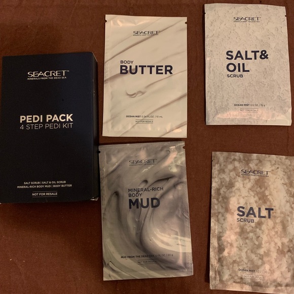 Seacret Pedi Pack 4 Step Kit 3 Boxes - Picture 6 of 6